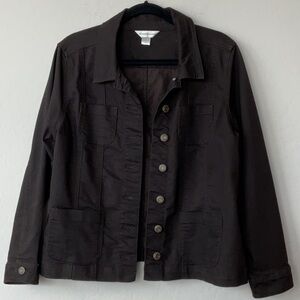 Brown Christopher & Banks Jacket